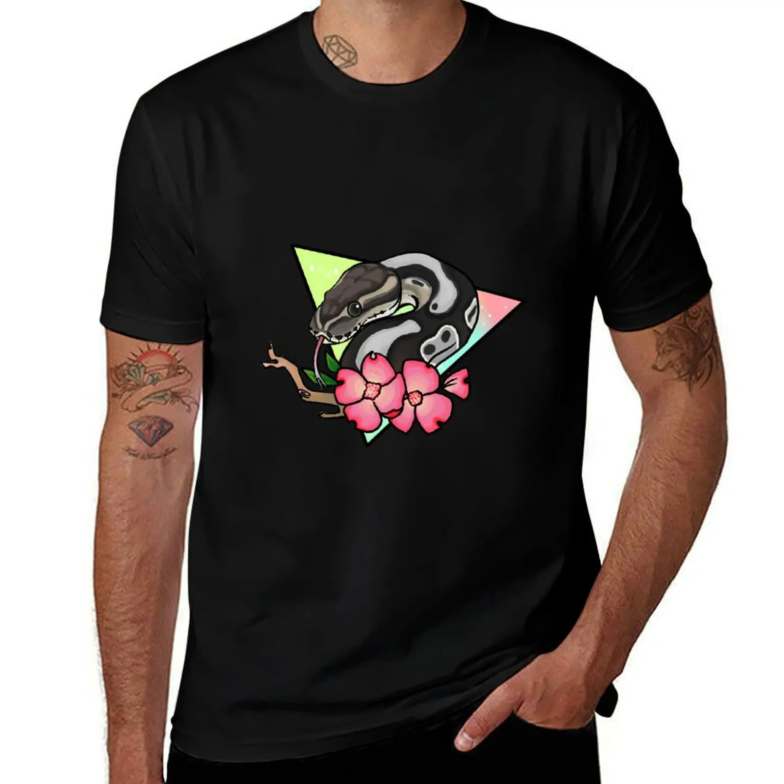 Magical Ball Python (axanthic) T-Shirt designer shirts quick drying black t shirts for men