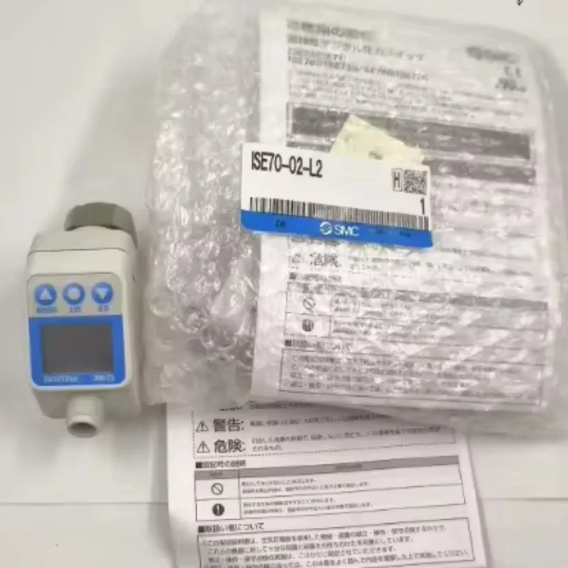 الأصلي SMC مقياس الضغط الرقمي الهواء ISE77G/ISE75/ISE70-F02/02-43/L2-P/M/L2/SA/MS/S عالية الدقة مفتاح الضغط الرقمي