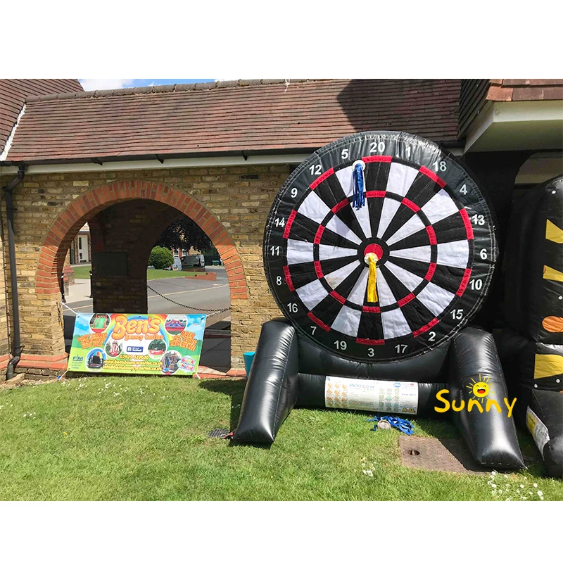 China Inflatable Soccer Dart Board Game Inflatable Foot Darts Football Shooting Sport Dartboard Game
