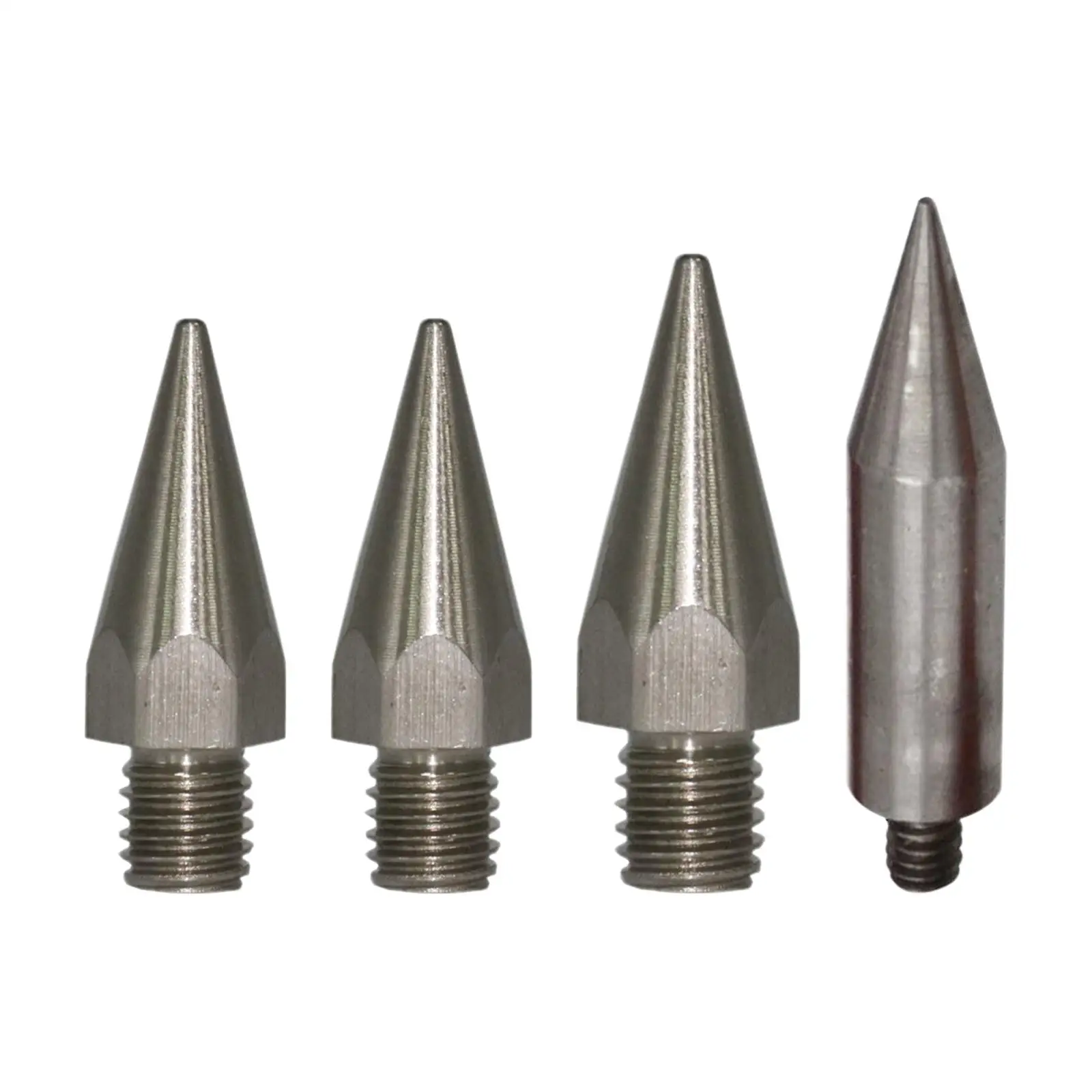 Prism Pole Sharp Point Stainless Steel Versatile Replacement Tool for Prism Survey Equipment and Tripods