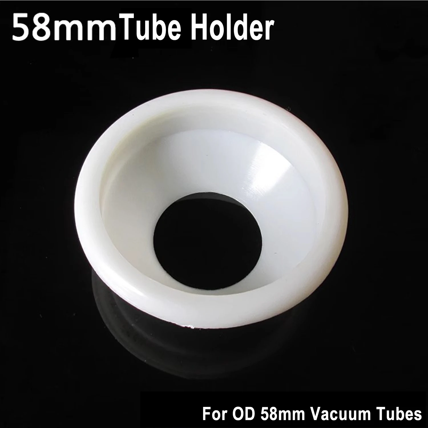 10 Pcs/lot Inner Diameter 47mm  58mm ABS Holder for Vacuum Tubes,Plastic Bottom Support Cup  for Solar Vacuum Tubes