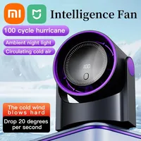Xiaomi Smart Electric Fan Usb Multifunction Bladeless Fan Desktop Silent Wall Mounted Ventilator Fan Home Office Indoor Camping