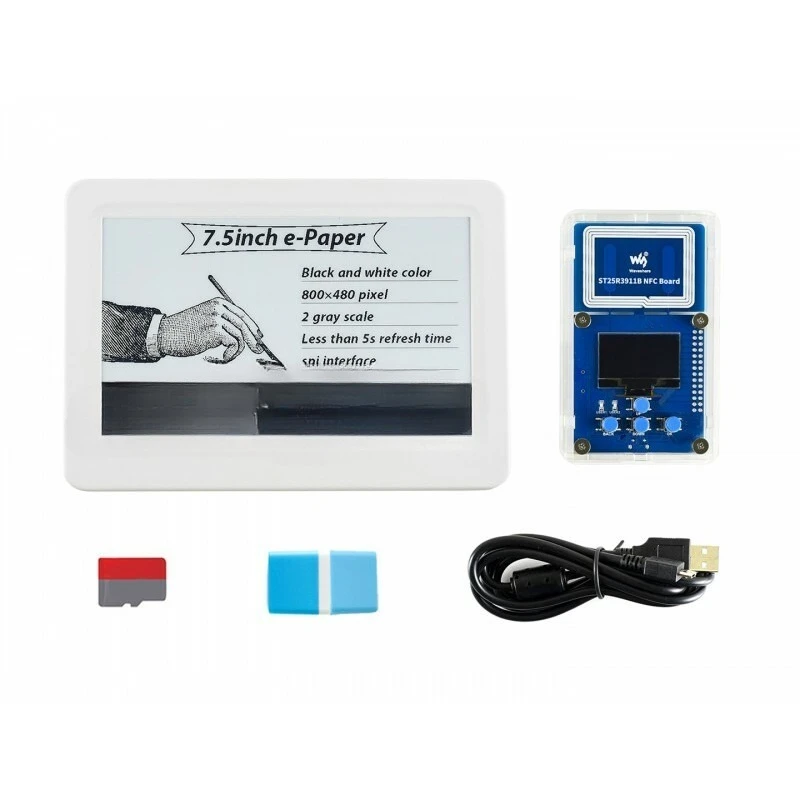 For 7.5inch NFC-Powered e-Paper Evaluation Kit Wireless Powering Data