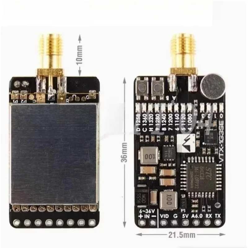 New Style Video Receiver 6-30V DC IN Multirotor FPV Racing Drone Long Range Matek Systems  VRX-1G3-V2 1.2G/1.3GHz 9CH
