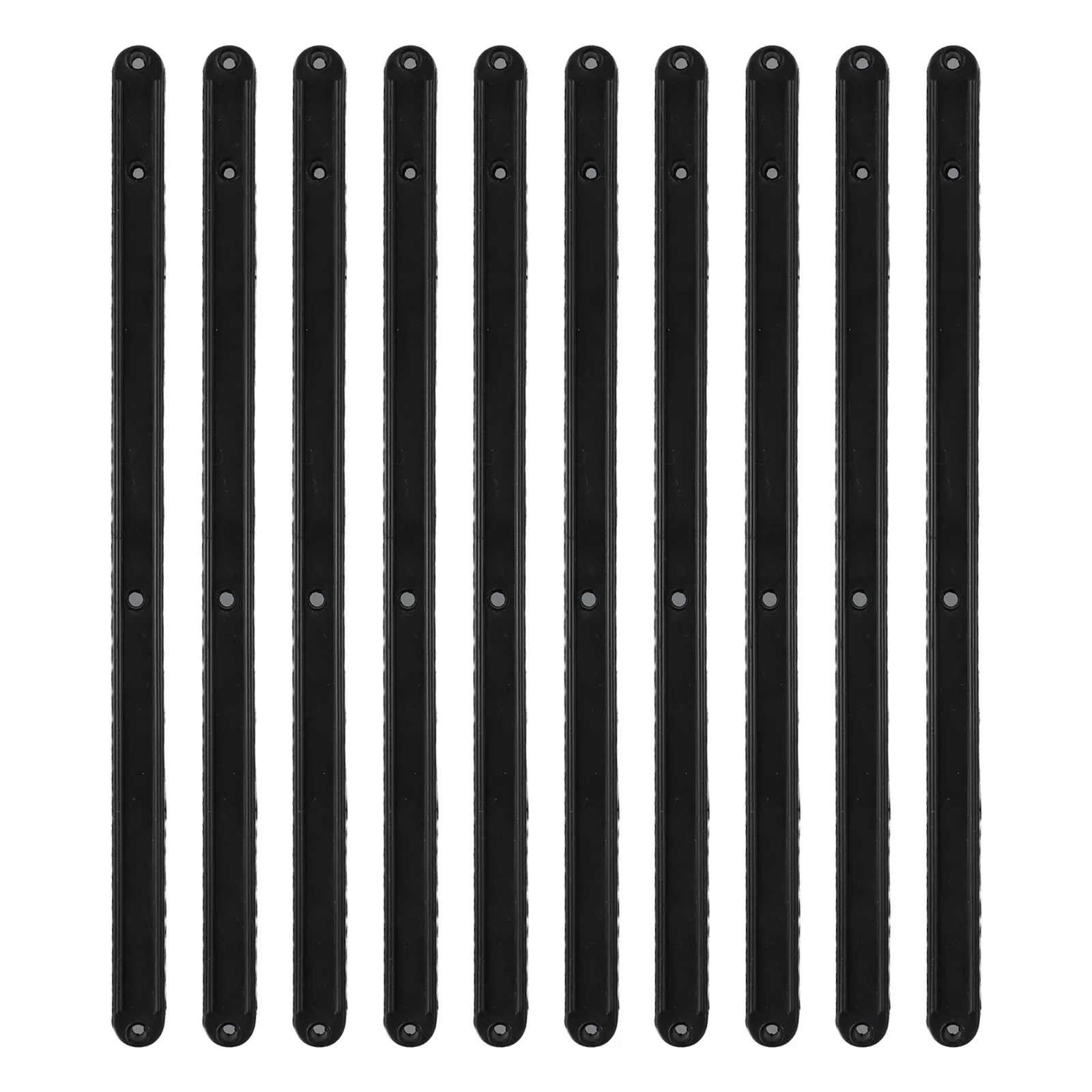 10Pcs Drawer Slides Plastic 180/235/298mm Draw Runners Two-section Rail Base Wardrobe Rail Replacement Accessories