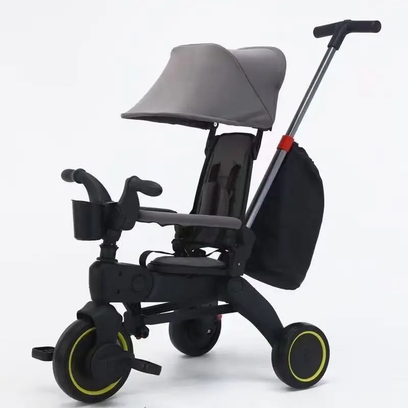 

Wholesale Children's Tricycle 1-5 Years Old Foldable Baby Stroller Lightweight Baby Bike Stroller