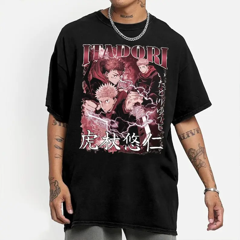 

Anime Itadori Yuji Vintage Shirt, Anime Lover Shirt