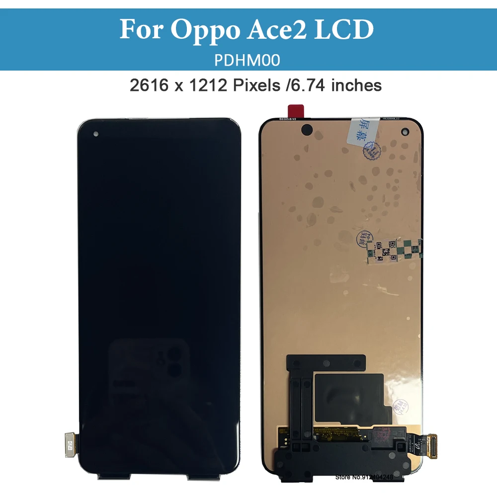 Imagem -02 - Original Amoled Touch Screen Digitizer Assembly Display Lcd Oppo Ace Pdhm00 Peça de Substituição 655