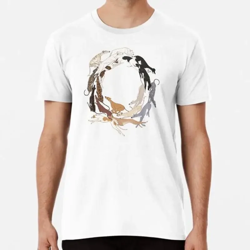 The Greyt Hound Romp Premium T Shirt S to 5XL Made in AU USA