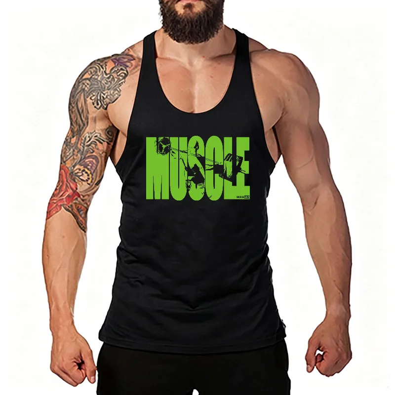 Men's Sports Running Vests Breathable Quick-drying Muscle  Fitness Marathon Gym Train Sweat-absorbent Outdoor Sleeveless Shirt