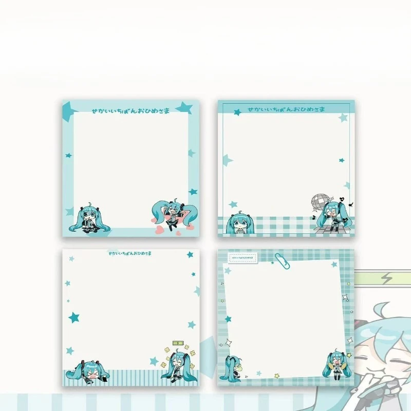 conjunto-de-notas-adesivas-quadradas-nao-adesivas-hatsune-miku-novo-estilo-estetico-bloco-de-papel-kawaii-com-desenhos-animados-–-presente-perfeito-para-diaristas-e-estudantes