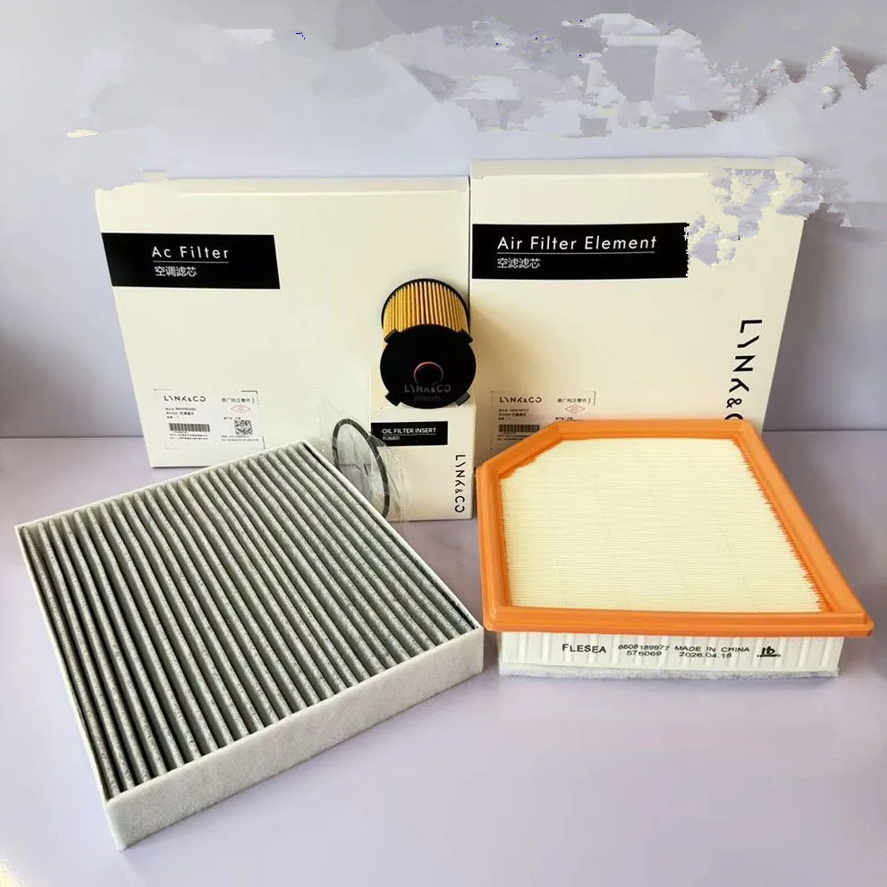 

Auto parts High quality Filter set for 2025 Lynk & Co 900 Plug-in Hybrid 2.0T air filter cabin filter oil filter