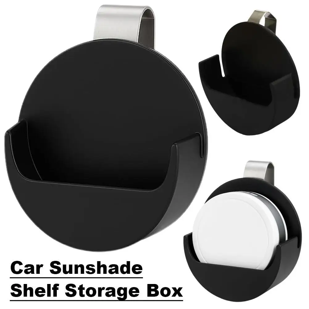 Clip-on Dip Can Holder for Car Visor Printed Dip Can Holder Secure Storage Travel Dip Can Storage Box for Cars Belts All Ve E1Y9