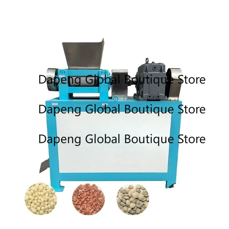 Double Roller Granulato Bentonite C-at Litt-er Granulator Machine C-at Litt-er Production Line