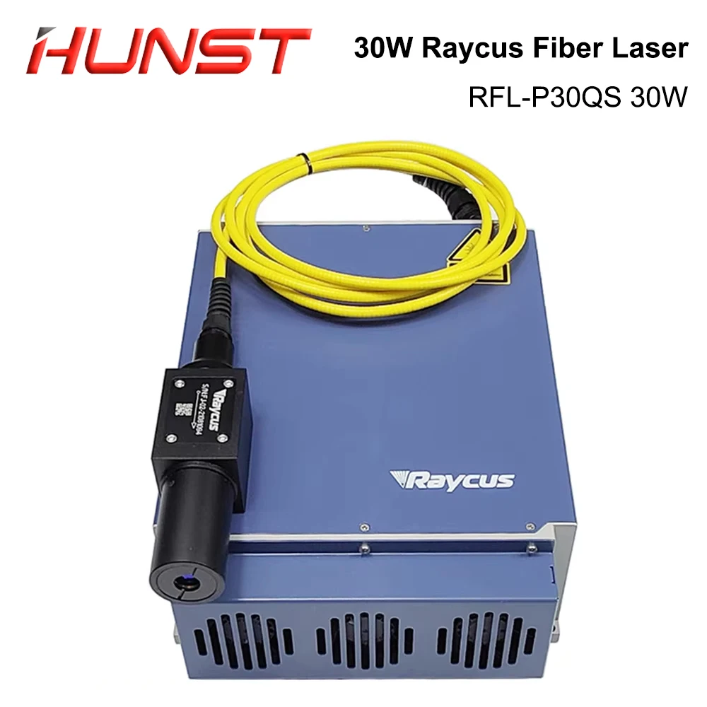HUNST Raycus 20W 30W Source Laser à Fiber d'impulsion à commutation Q RFL-P30QS pour Machine de marquage et de gravure de longueur d'onde 1064nm