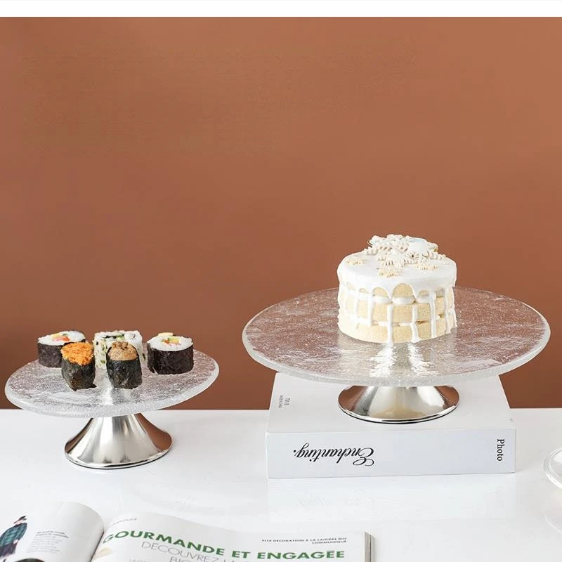 single-layer cake hotel afternoon tea dessert rack bakery