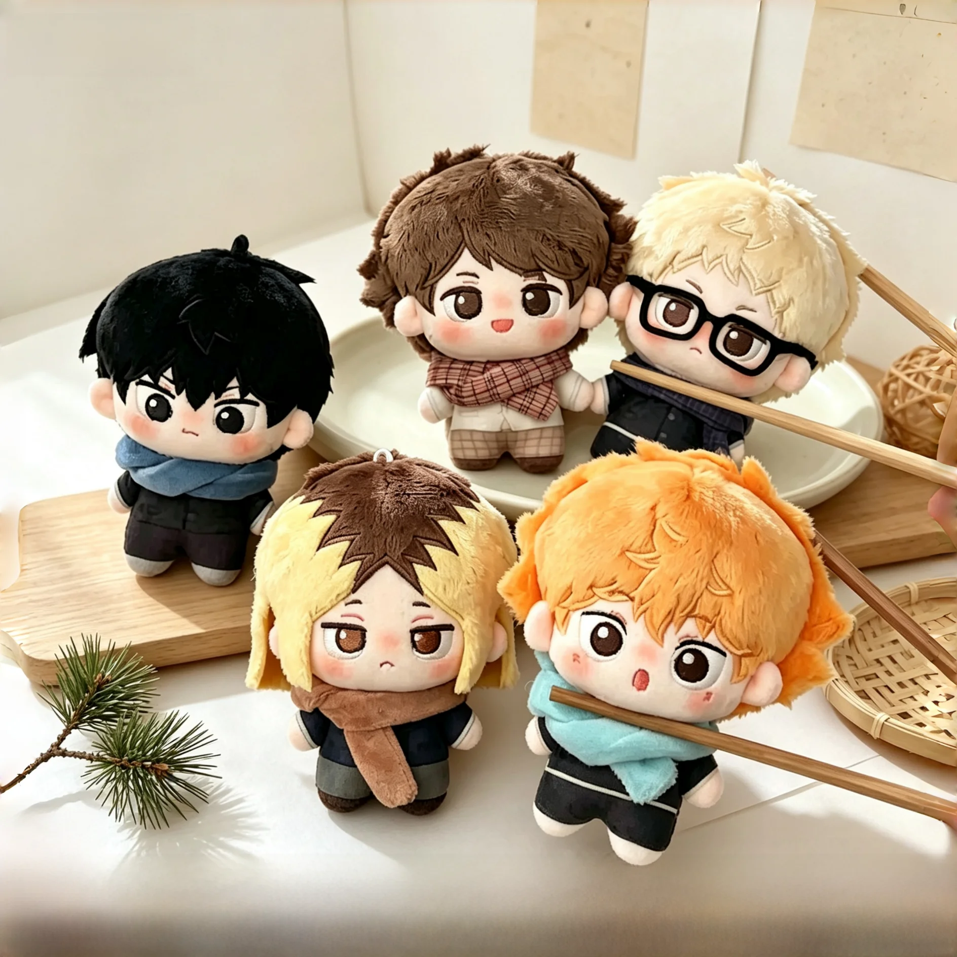 jcknbj-volleyball-boy-cotton-plush-toy-10cm-nunu-body-hanging-doll-doll-gift-soft-stuffed-toy-cute-cartoon-character