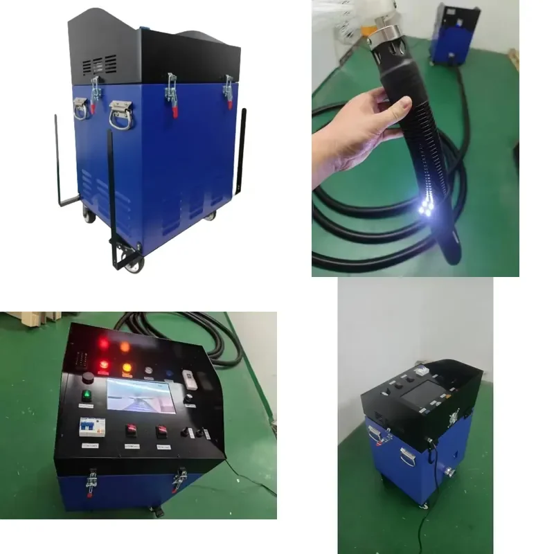 for Cleaning Brush and Vacuum Cleaner Combined Air Duct Cleaning Machine Equipment