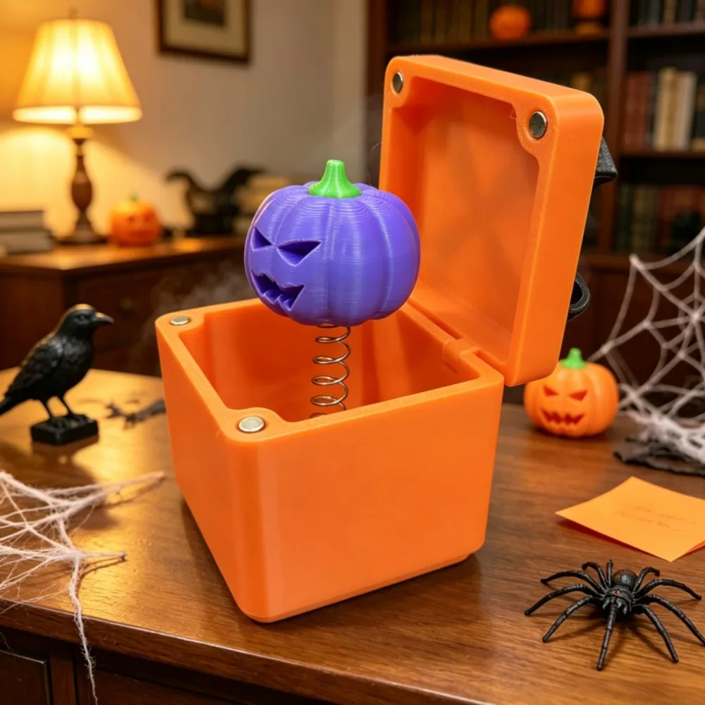 Funny Interesting Prank Gift Box Creative Novelty Halloween Annoying Gift Box Spider Christmas tree Pop-Up Surprise Gifts