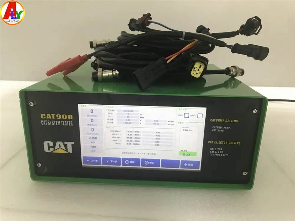 AM-CAT900 Diesel Injector Test Bench CAT 320D Pump Tester