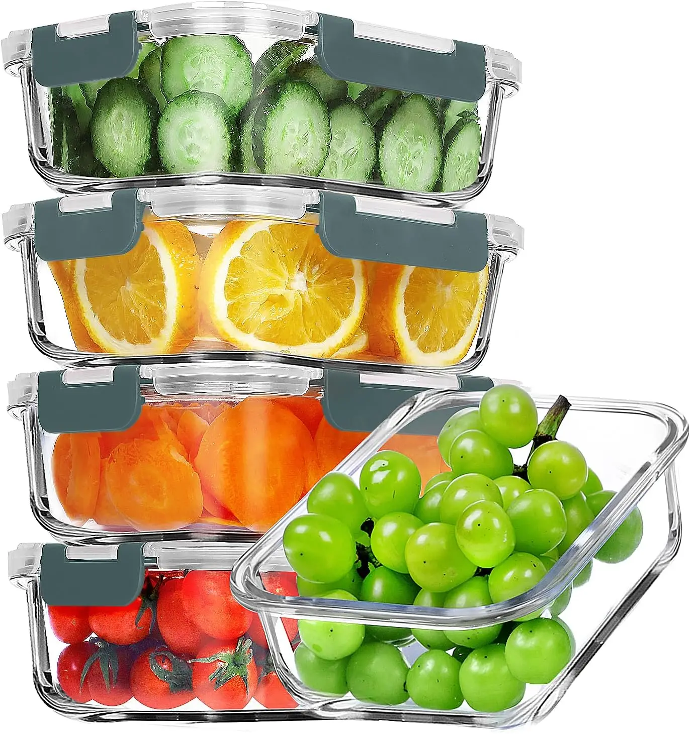 5 Pack 36 Oz Glass …