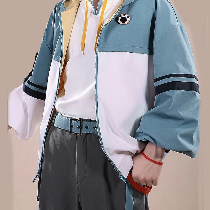 

Genshin Impact Gorou Cosplay Costume Daily Fashion Men Uniforms Gorou Puppy Element Clothing Costumes Casual Wear Cos Wig Tail