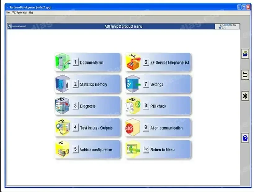 TruckEPC para ZF Testman Pro Development 10.5 [2022]
