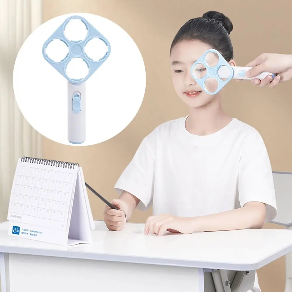 

Innovative Dual-Sided Vision Trainer Farsightedness Amblyopia Flip Vision Card Adjustable Nearsightedness Butterfly Glasses