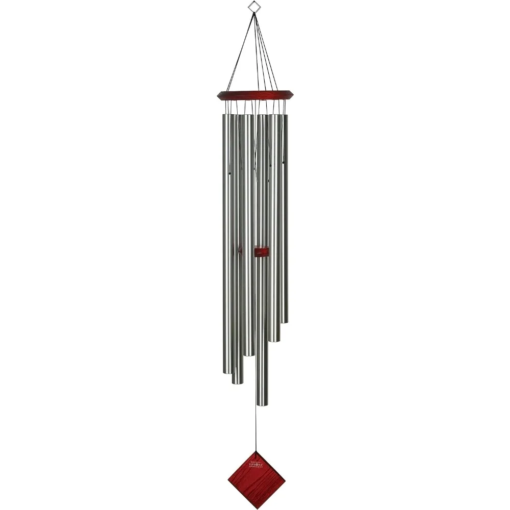 Patio Decoration Bed Room Decor Aesthetics for Outdoor Luxury Home Decor 54'' Silver Wind Chime Home or Garden Décor Nordic Vape