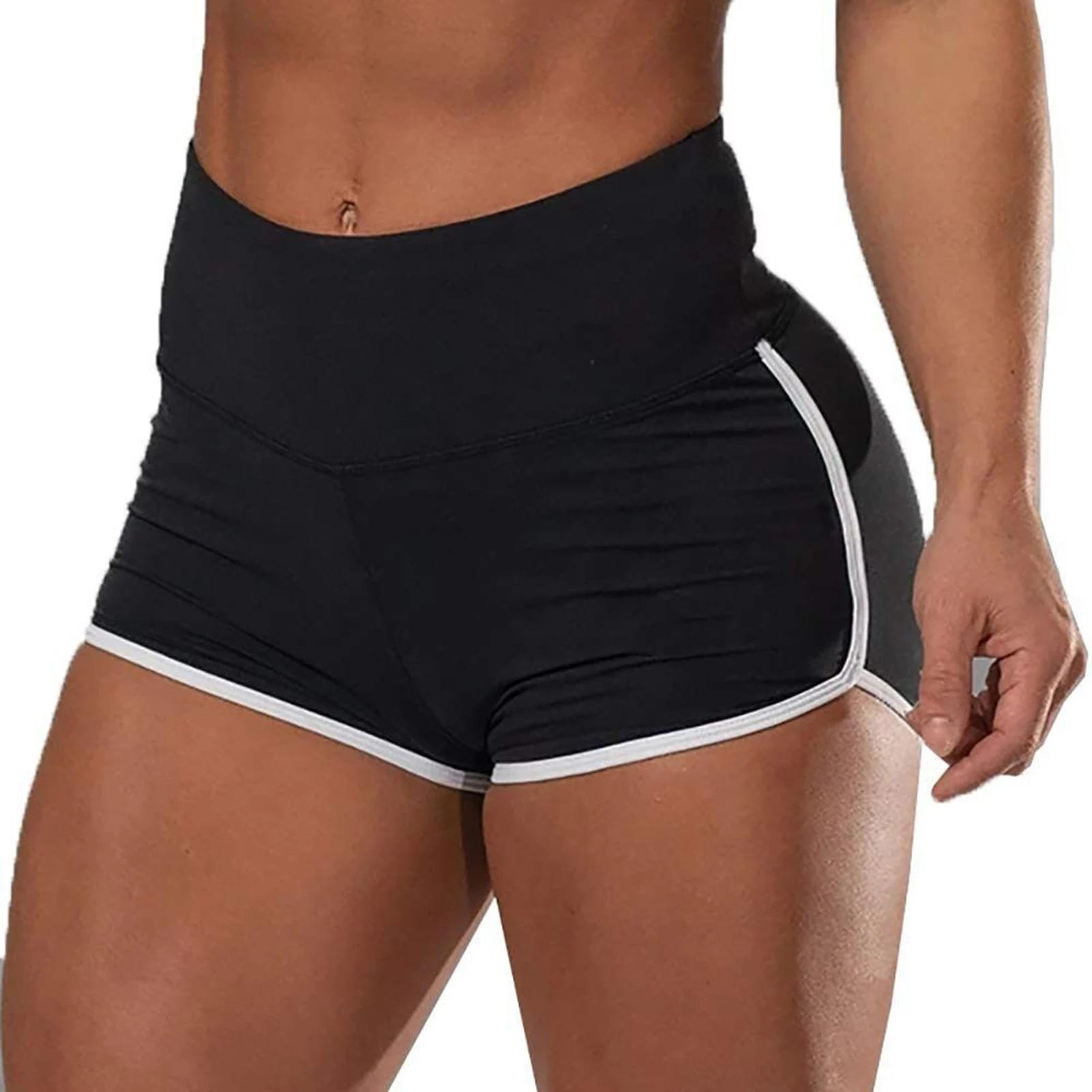 Shorts atléticos macios e respiráveis para mulheres, Calças atléticas para exterior, Excising Gym Fitness