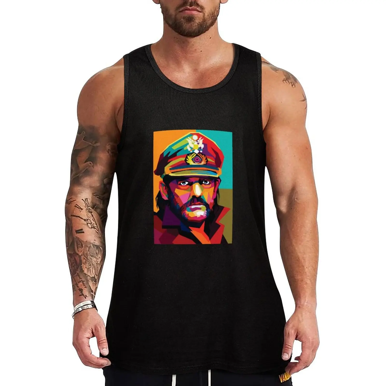 

Music Retro Lemmy Premium Scoop Awesome For Music Fans Tank Top cotton t-shirts man Top summer Men's clothing Men's clothes