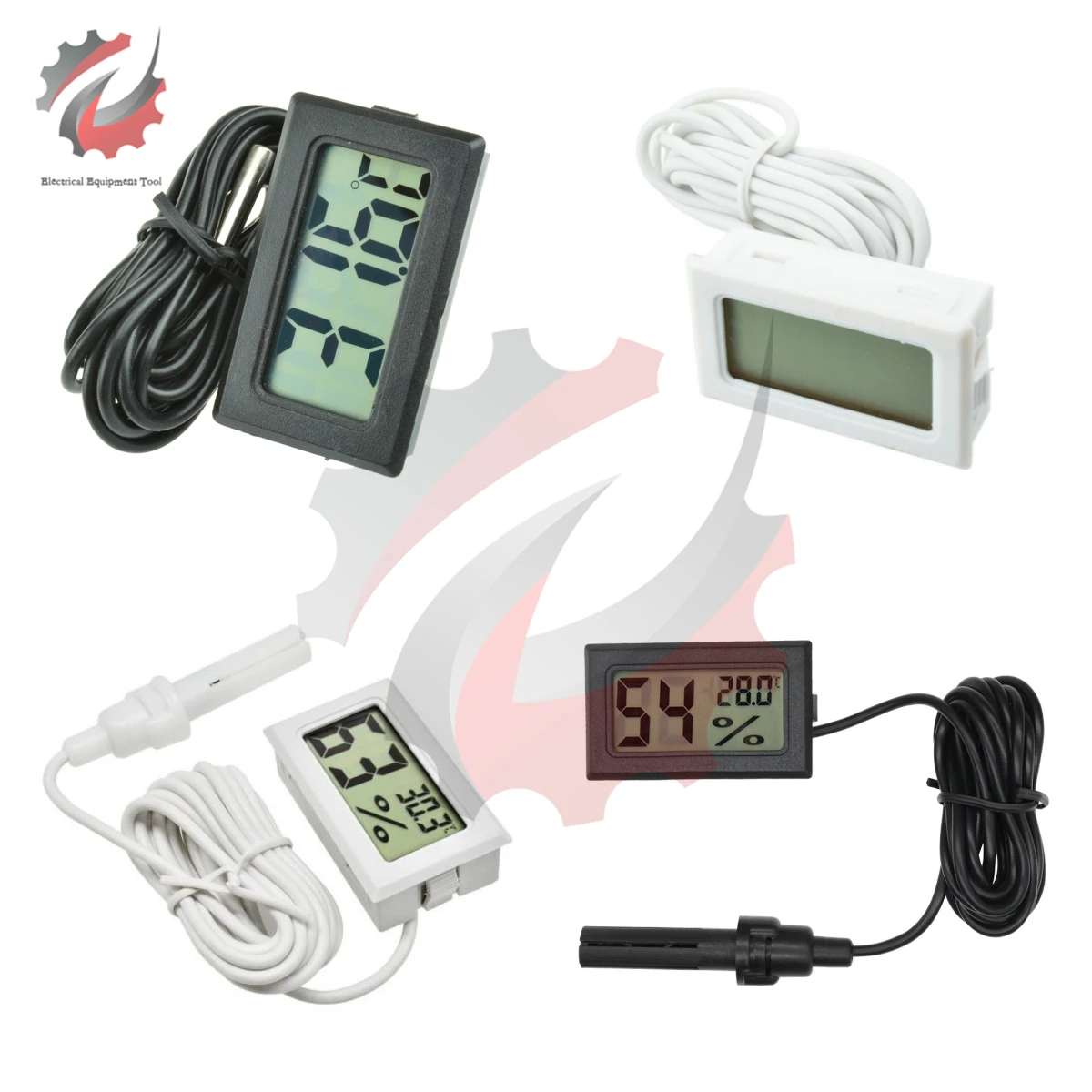 Mini LCD termometro digitale igrometro termostato Indoor conveniente sensore di temperatura misuratore di umidità misuratore strumenti sonda