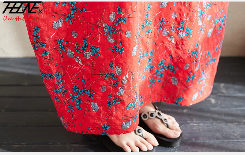 Women Dresses Plus Size Maxi Long Bohemian Para Mujer Summer Elegant Boho V-Neck Floral Print Vintage Dresses Vestidos Femenino