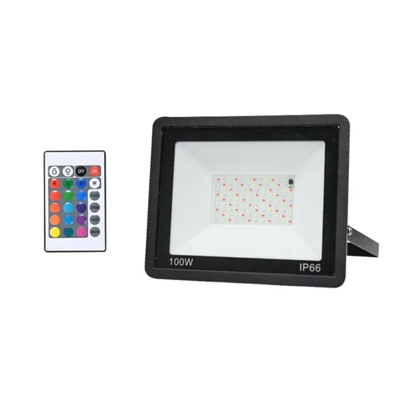 

Светодиодный прожектор ABFA RGB AC200-265V IP66, водонепроницаемый уличный прожектор для ландшафтного освещения сада, патио, двора