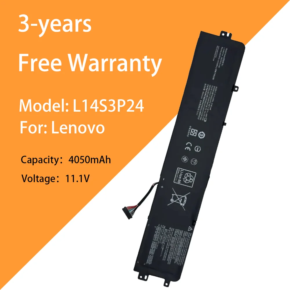 

11.1V L14S3P24 notebook battery, new for LE & Lenovo & Xiaoxin 7000 & Savior R720 L14M3P24 L14S3P24