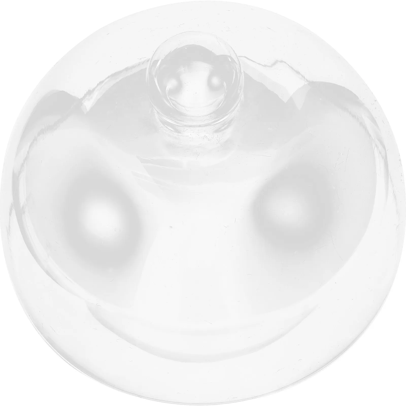 

1Pcs High Quality Transparent Glass Cake Cover for Kitchen Food Storage Dust Proof Snack Pastry Display Dome Cake Cover