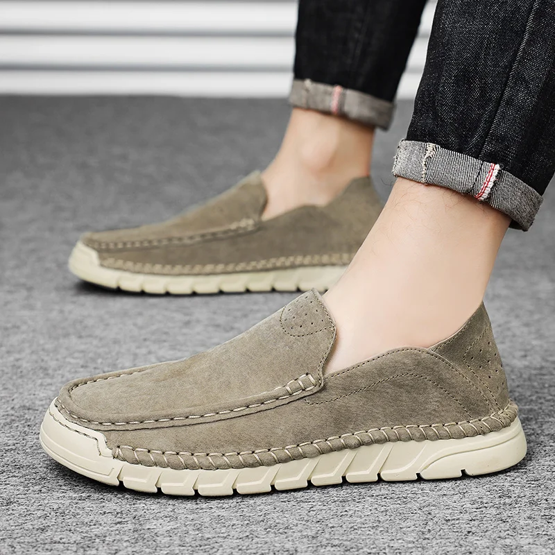 

Men's Casual Shoes Fashion Loafers Retro Driving Flats Comfortable Men Loafers Leisure Business Footwear Zapatillas Para Hombre