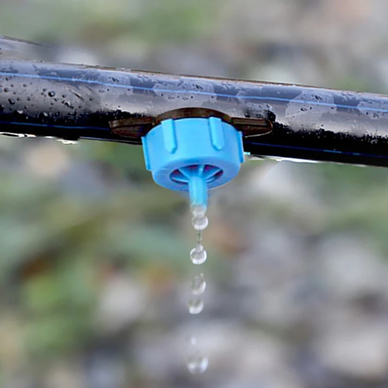 20 pz 2L/4L/8L Emettitori di Goccia Compressione di Pressione Gocciolatori Regolabili Micro Connettori Per Giardino Prato Irrigazione a goccia