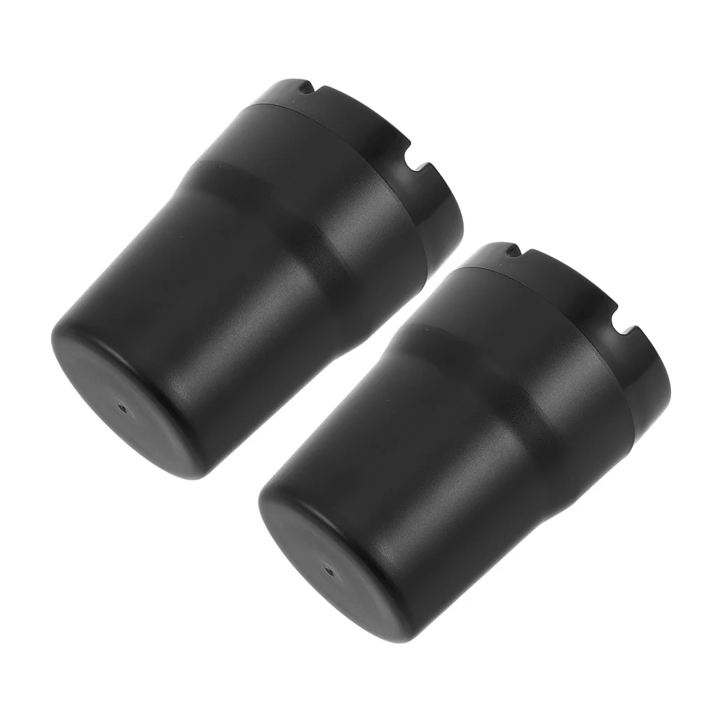 

2pcs Portable Car Ashtray With Lid Universal Cup Holder Fit, Mini Metal Cigarette Ash Tray For Cars Trucks, Creative Auto