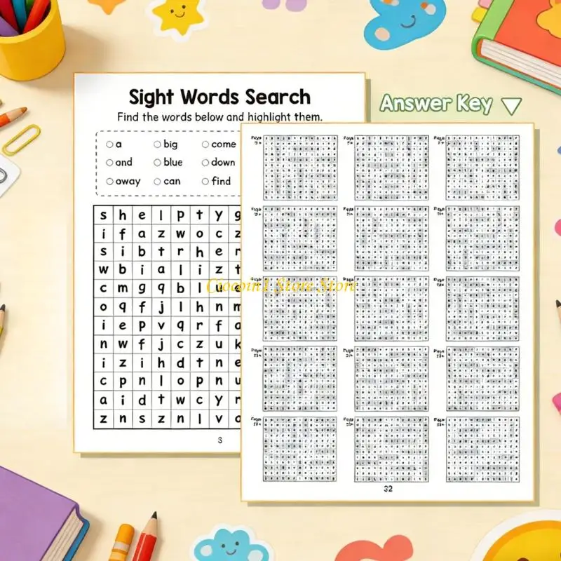 A3PC English High Frequency Words Vocabulary Book With 500 Essential Terms Example Sentences For Vocabulary Learning