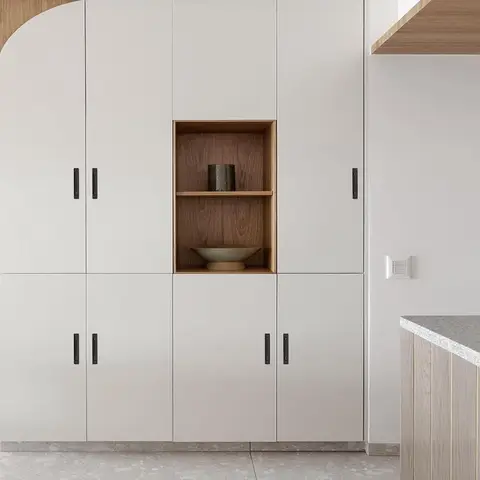 st. ladugårdsdörrshandtag, skjutdörrshandtag, svarta skåphandtag, dörrhandtag, dörrhandtag i aluminiumlegering med platta 8 best sales handdörr - №3