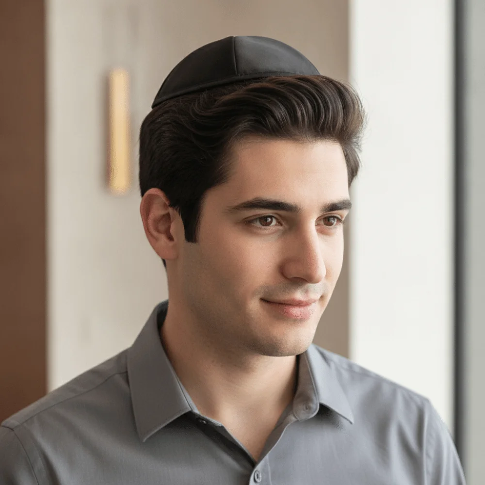 Premium Satin Silk Dome Cap Solid Color Soft Smooth Small Skullcap Lightweight Four Panels Retro Top Hat Holiday Party