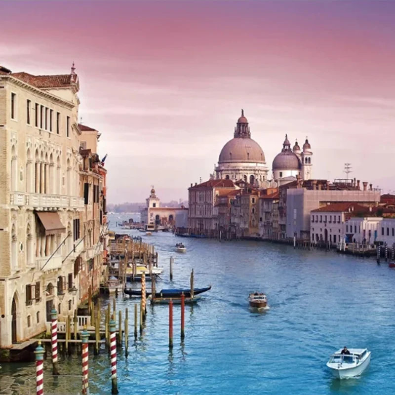 

75*50cm Adult 1000 Pieces Jigsaw Puzzle Venice City on Water Beautiful Landscape Paintings Stress Reducing Toys Christmas Gifts