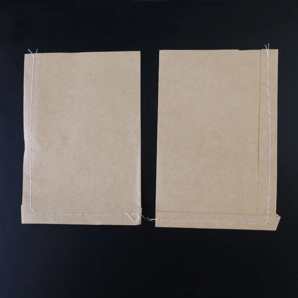100Pcs Kraft Paper Sewed Bags Food Storage for Corn Wheat Rice Seeds Tobacco Sunflower Vegetables Isolation Pollination Bag