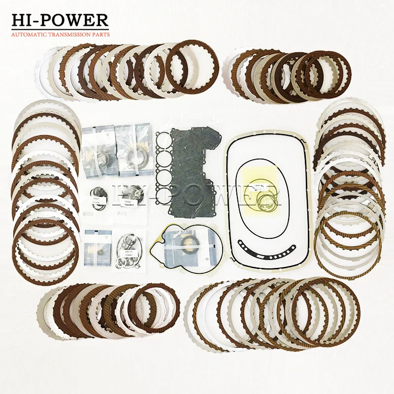 4L40E 5L40E 5L50E Transmission Master Repair Kit Friction Steel Plate Gearbox Disc Overhaul Oil seal for BMW GM Land Rover