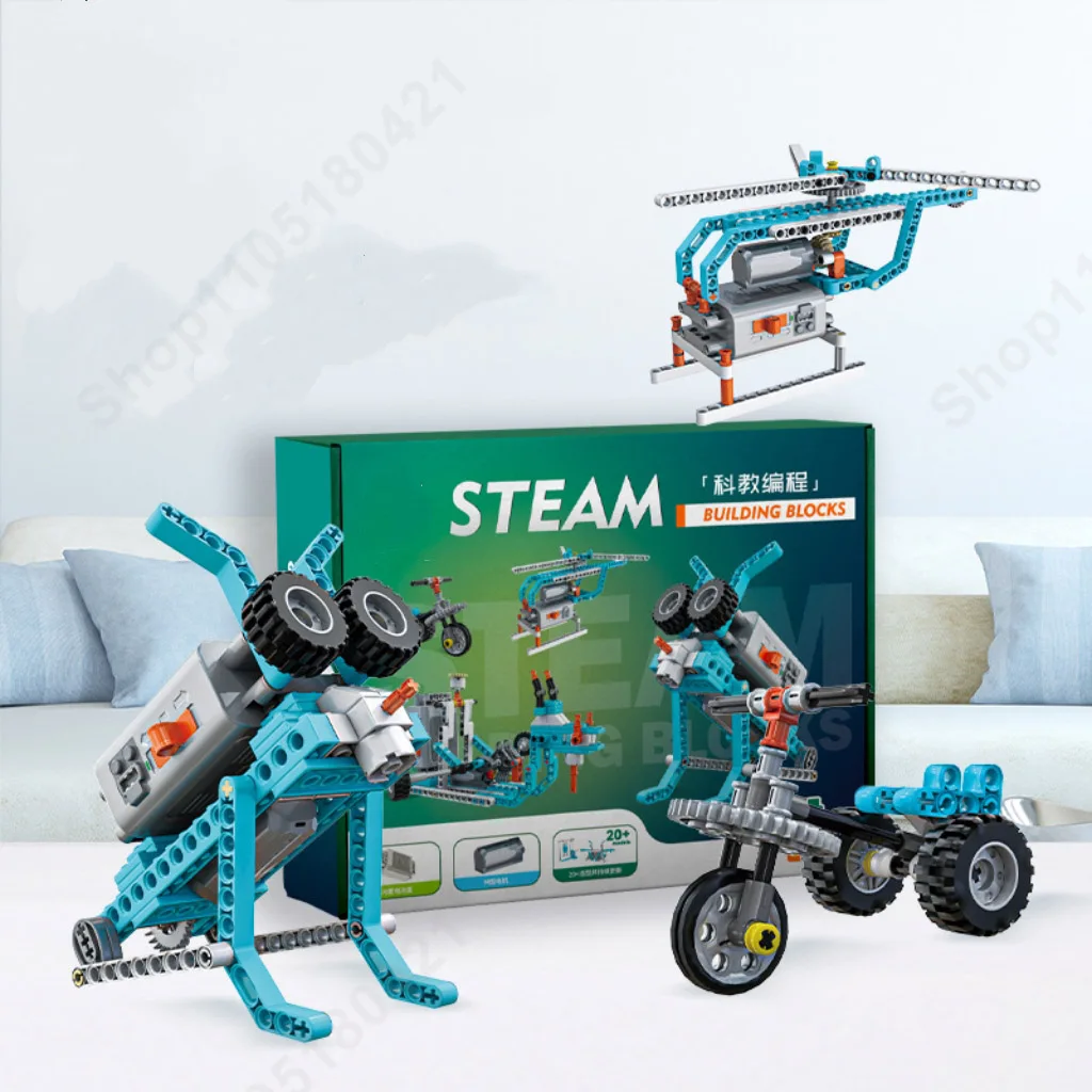 

STEAM Научный эксперимент Робот Игрушка DIY Строительный обучающий инструмент Образовательные роботы Набор технологических гаджетов для детей