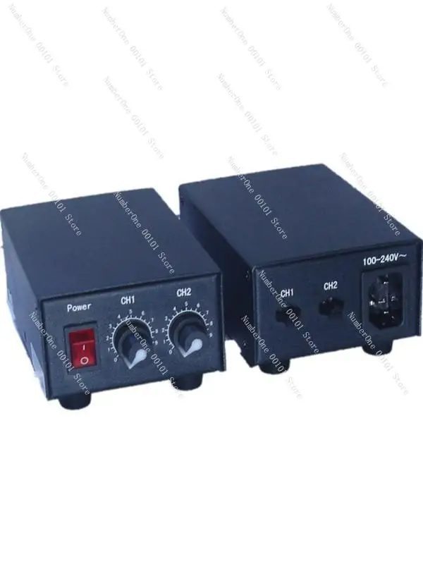Visual light source controller Two analog brightness adjustment constant current source 5V12V24V industrial camera microscope
