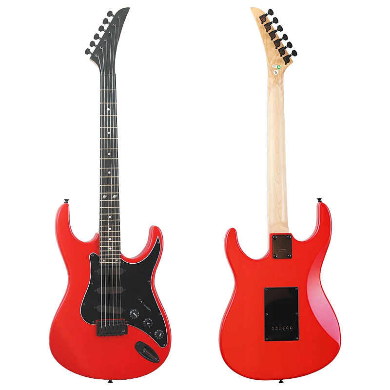 6 Strings Electric Guitar 24 Frets Basswood Body Multiple Colours Electric Guitarra Beginners Practice Student Teaching Guitar