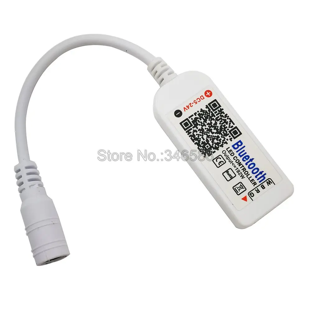 Happy Lighting DC5V-24V Bluetooth V4.0 RGBW RGB LED Light Strip Controller Smartphone Remote Control on iOs / Android APP