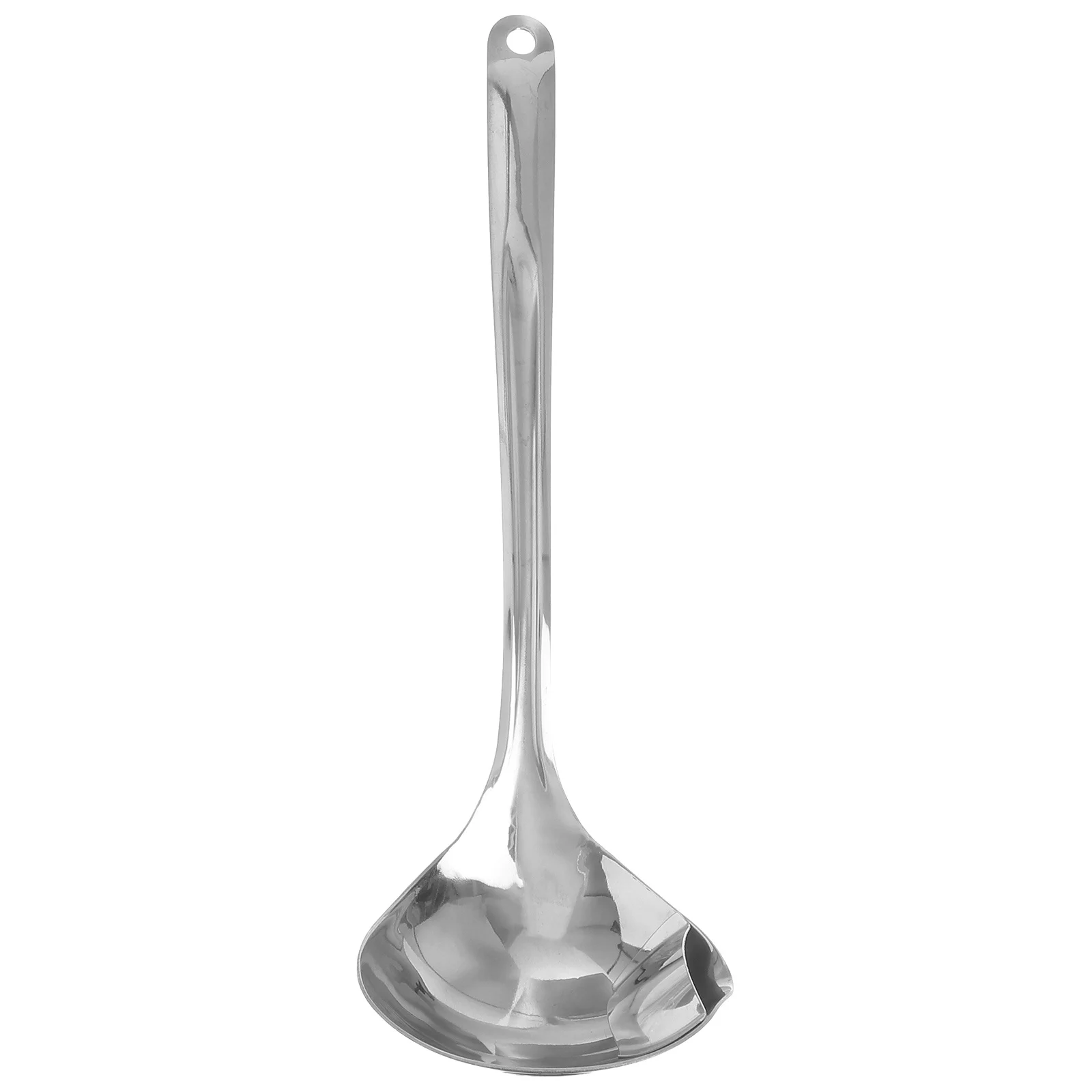 

1Pcs 304 Stainless Steel Oil Filter Spoon No Easy Hang Hole Smooth Edge Quick Oil Isolation Grease Filter Spoon